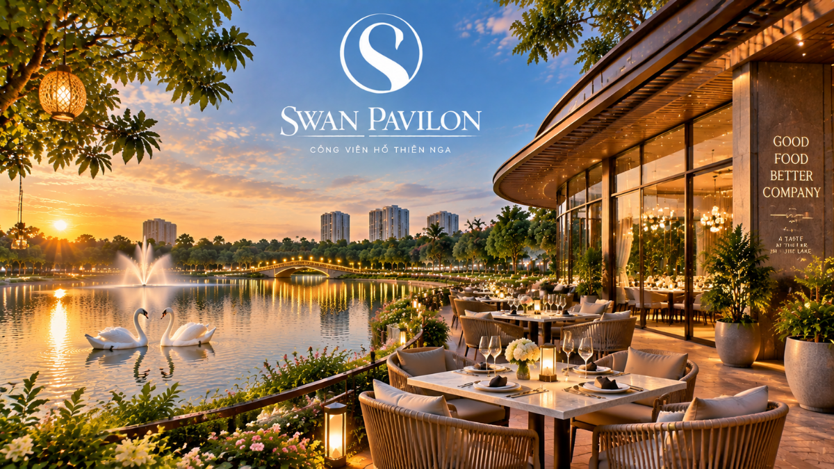 Nhà hàng bên hồ Swan Pavilon
